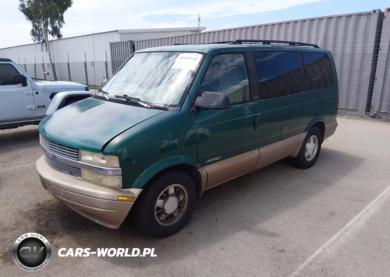 2000 Chevrolet Astro VIN:1GNDM19W5YB153161 - 2