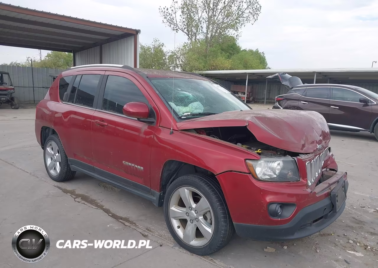 2014 Jeep Compass Latitude VIN:1C4NJCEB1ED660272 - 1