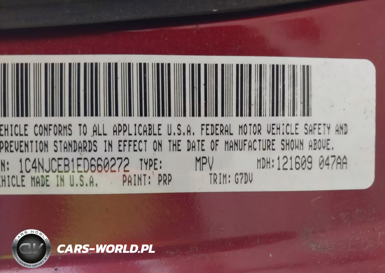 2014 Jeep Compass Latitude VIN:1C4NJCEB1ED660272 - 9