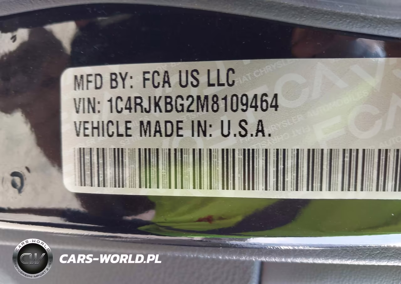 2021 Jeep Grand Cherokee L Limited 4X4 VIN:1C4RJKBG2M8109464 - 9