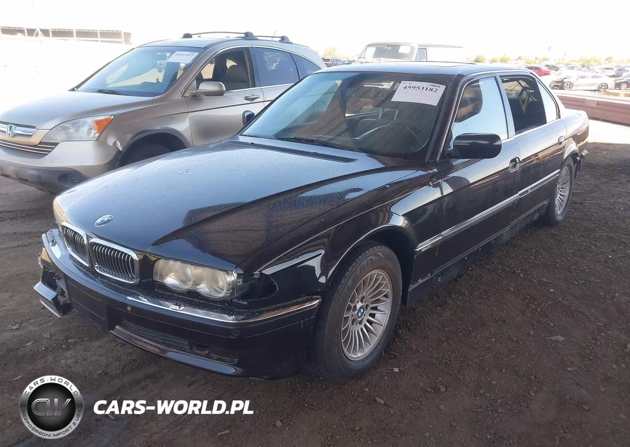 2001 BMW 750Il VIN:WBAGJ03481DD74747 - 2
