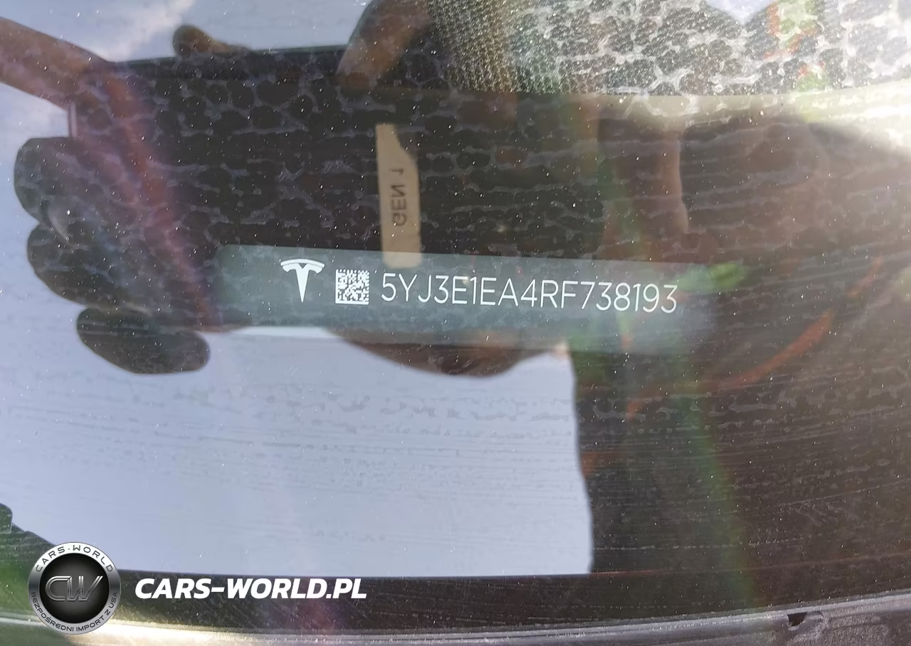 2024 Tesla Model 3 VIN:5YJ3E1EA4RF738193 - 9