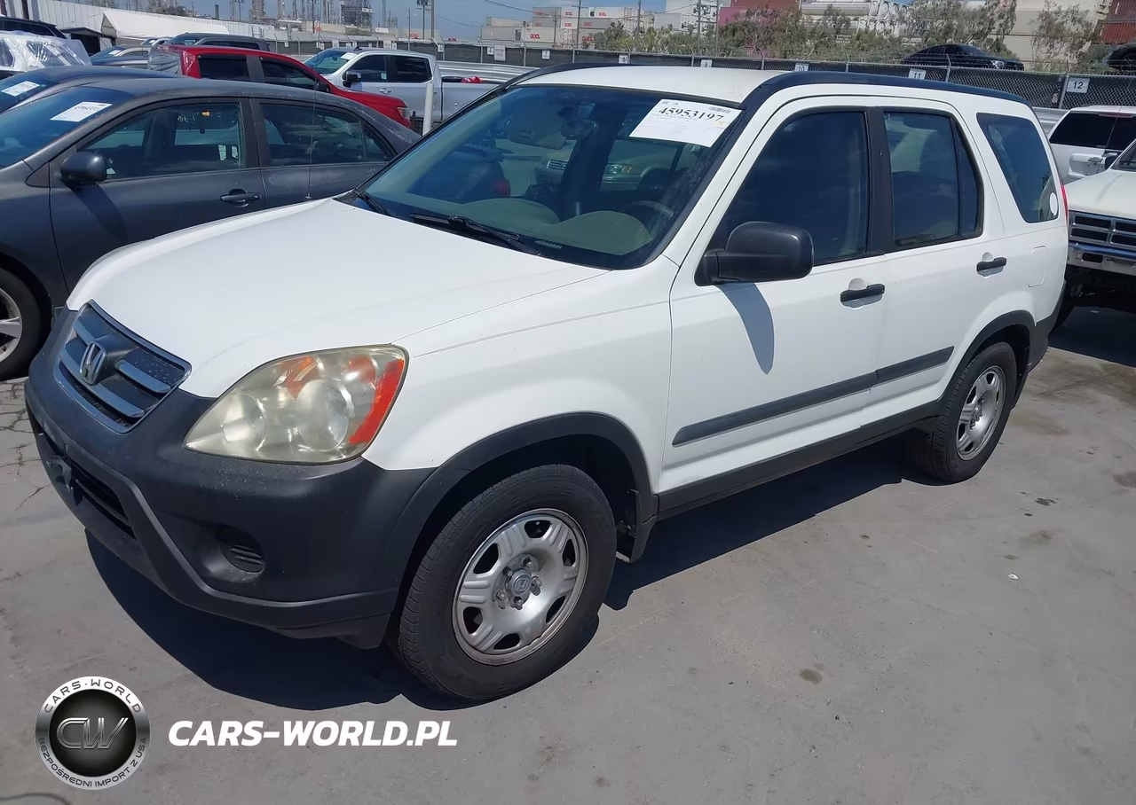 2005 Honda Cr-V Lx VIN:SHSRD78595U343489 - 2
