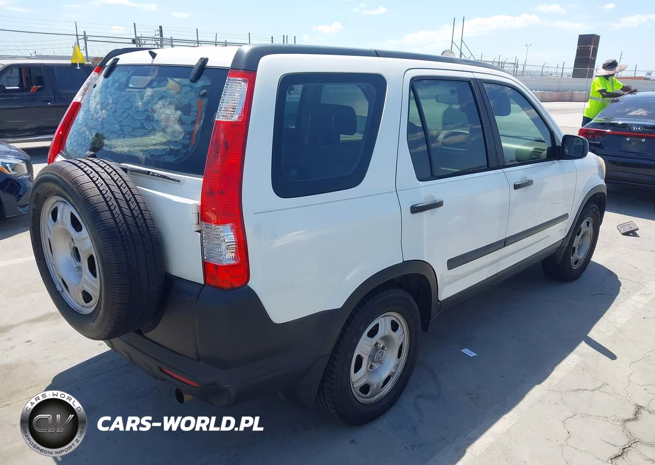 2005 Honda Cr-V Lx VIN:SHSRD78595U343489 - 4