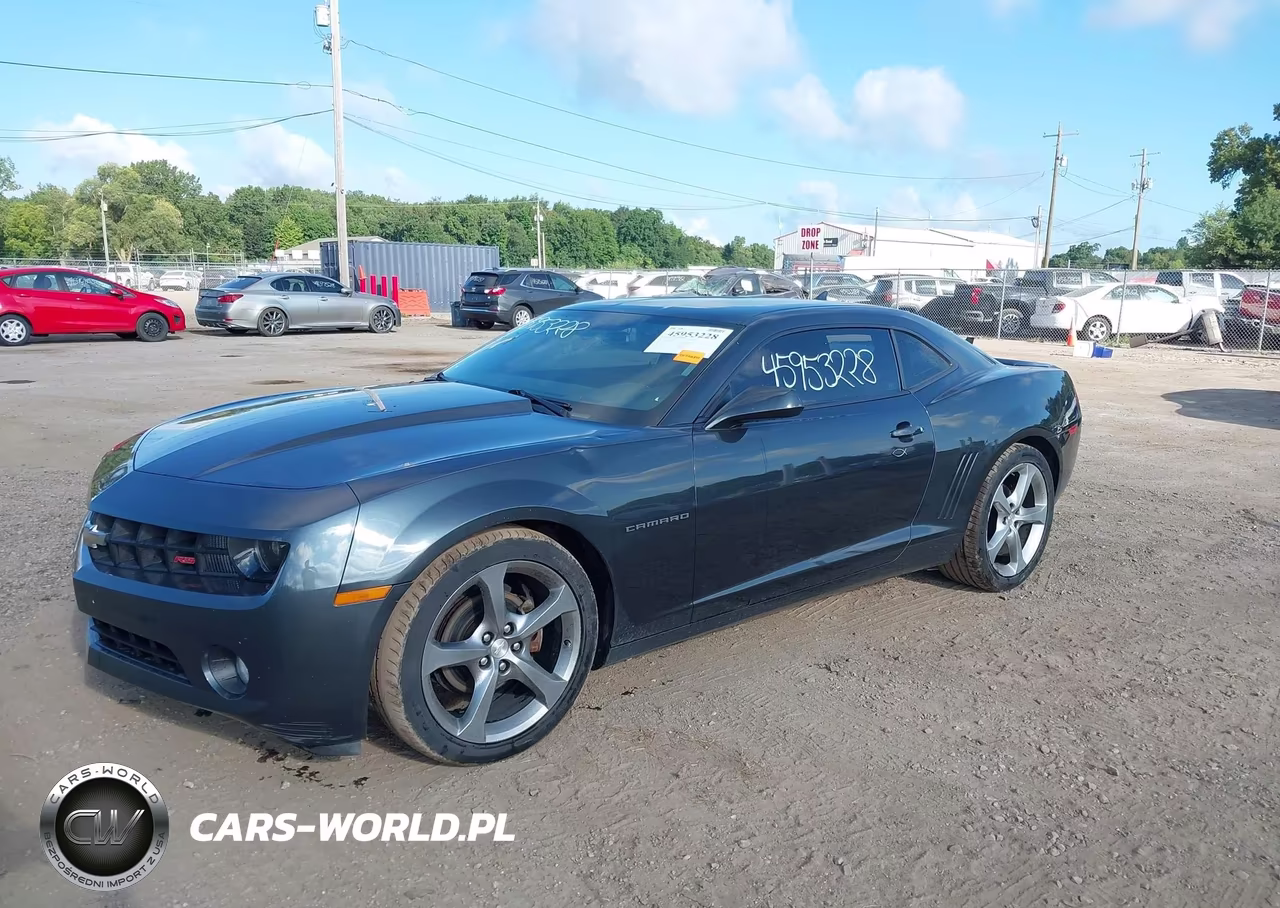 2013 Chevrolet Camaro 2Lt VIN:2G1FC1E33D9158587 - 2