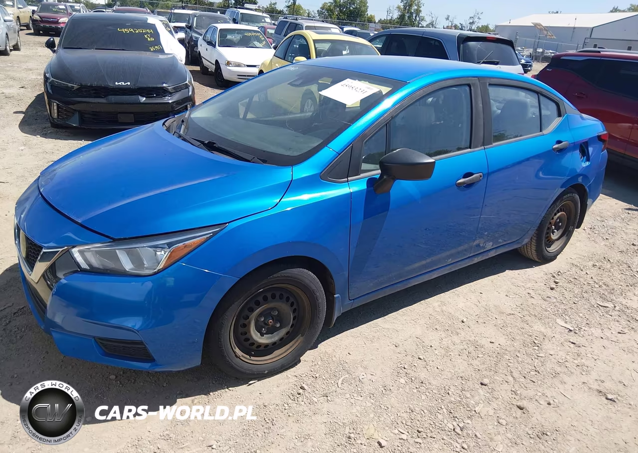 2020 Nissan Versa S Xtronic Cvt VIN:3N1CN8DV4LL910831 - 2