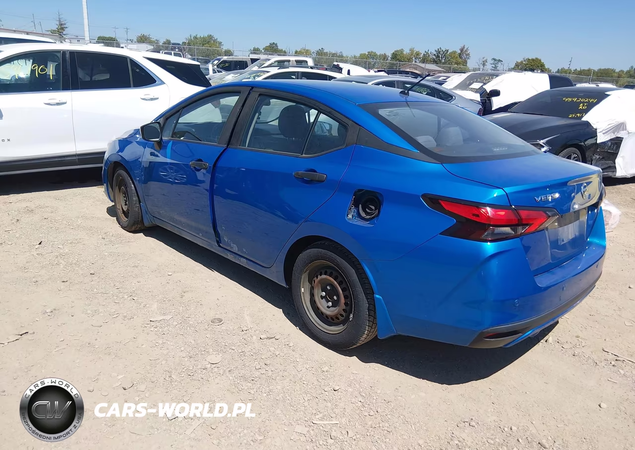 2020 Nissan Versa S Xtronic Cvt VIN:3N1CN8DV4LL910831 - 3