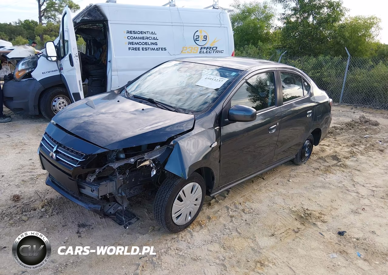 2024 Mitsubishi Mirage G4 Es VIN:ML32FUFJ5RHF08547 - 2