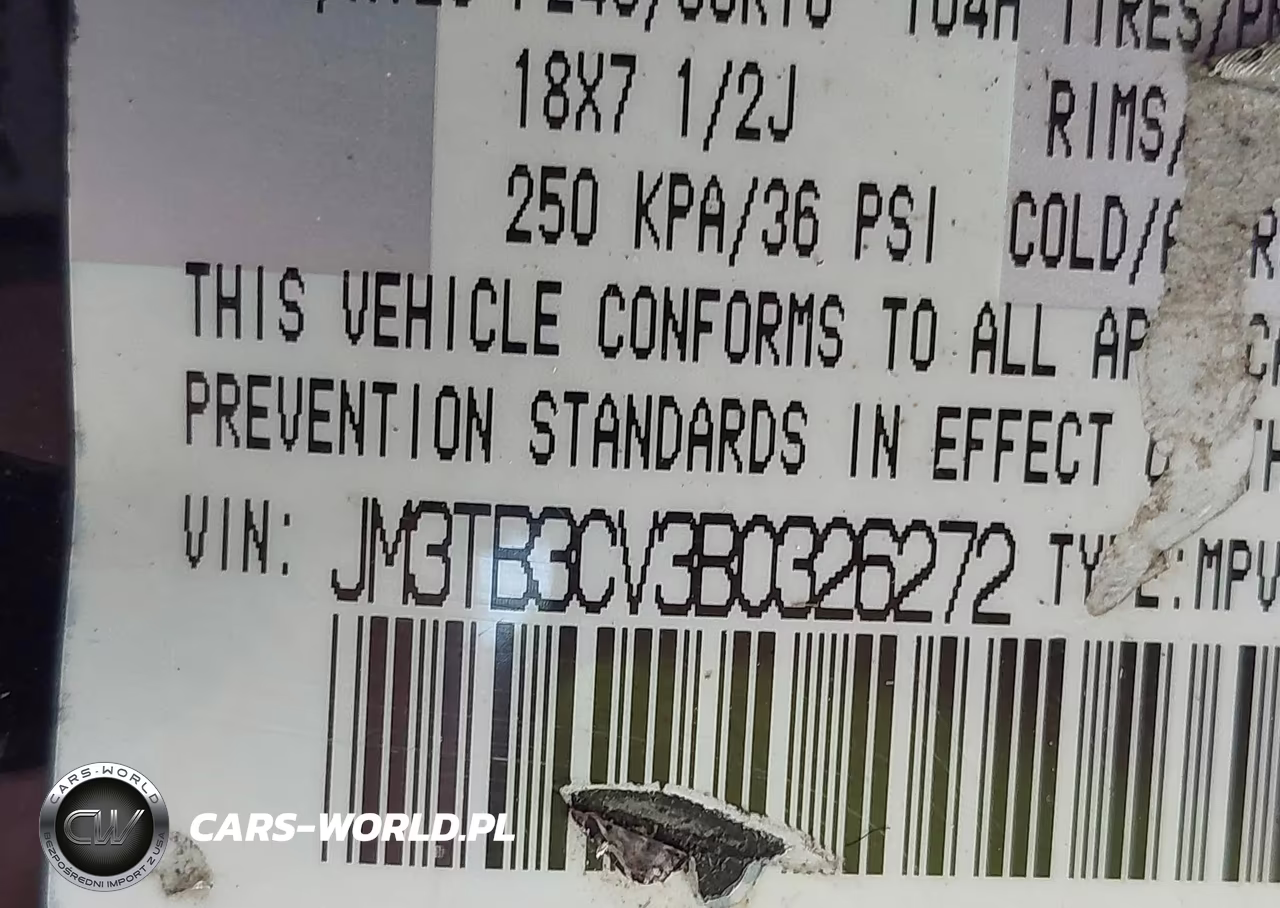 2011 Mazda Cx-9 Touring VIN:JM3TB3CV3B0326272 - 9
