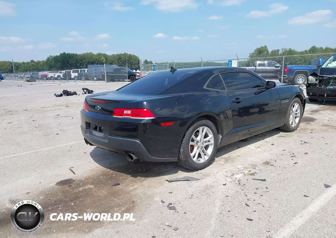 2014 Chevrolet Camaro 2Ls VIN:2G1FA1E39E9203118 - 4