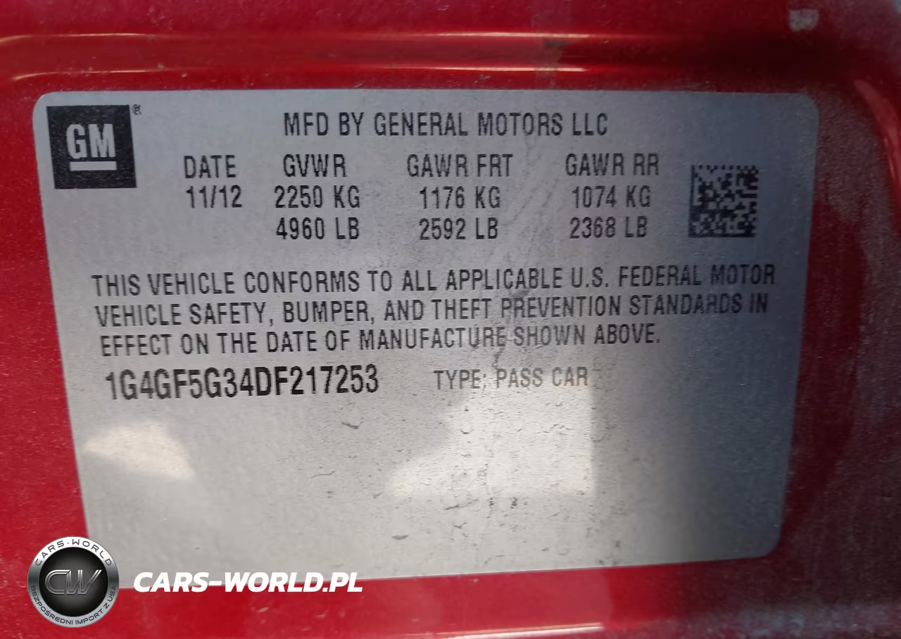 2013 Buick Lacrosse Premium 1 Group VIN:1G4GF5G34DF217253 - 9