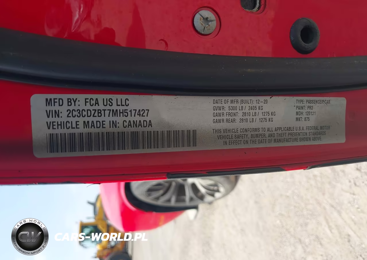 2021 Dodge Challenger R-T VIN:2C3CDZBT7MH517427 - 9