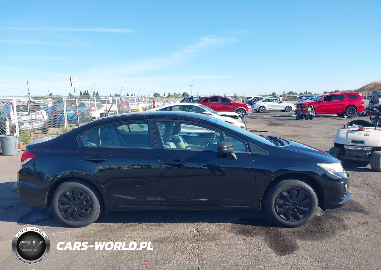 2015 Honda Civic Lx VIN:19XFB2F59FE281878 - 13
