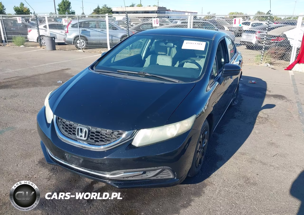 2015 Honda Civic Lx VIN:19XFB2F59FE281878 - 2