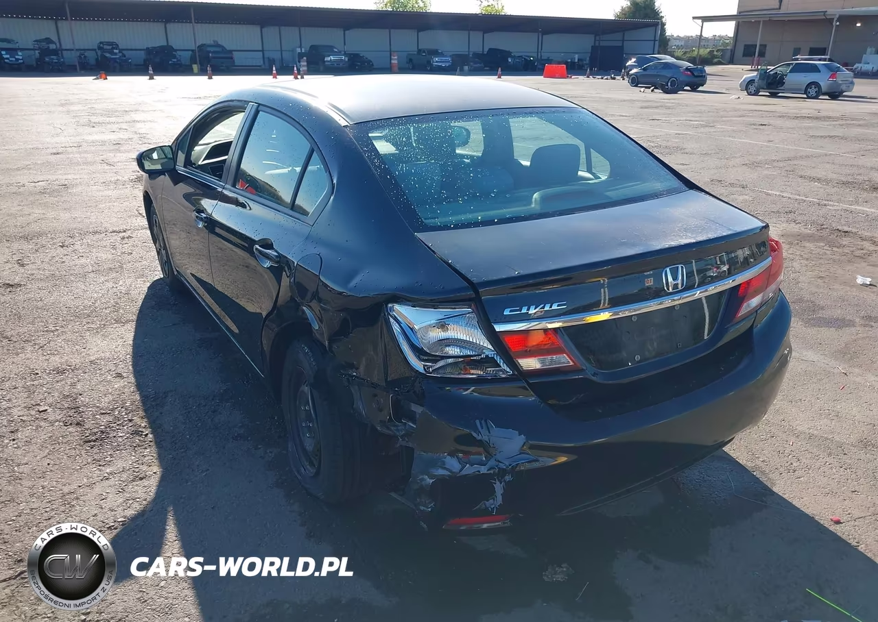2015 Honda Civic Lx VIN:19XFB2F59FE281878 - 3