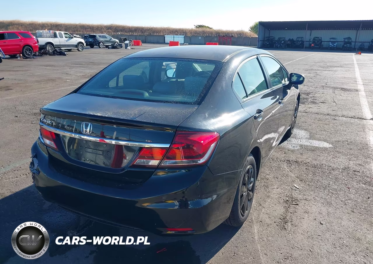 2015 Honda Civic Lx VIN:19XFB2F59FE281878 - 4