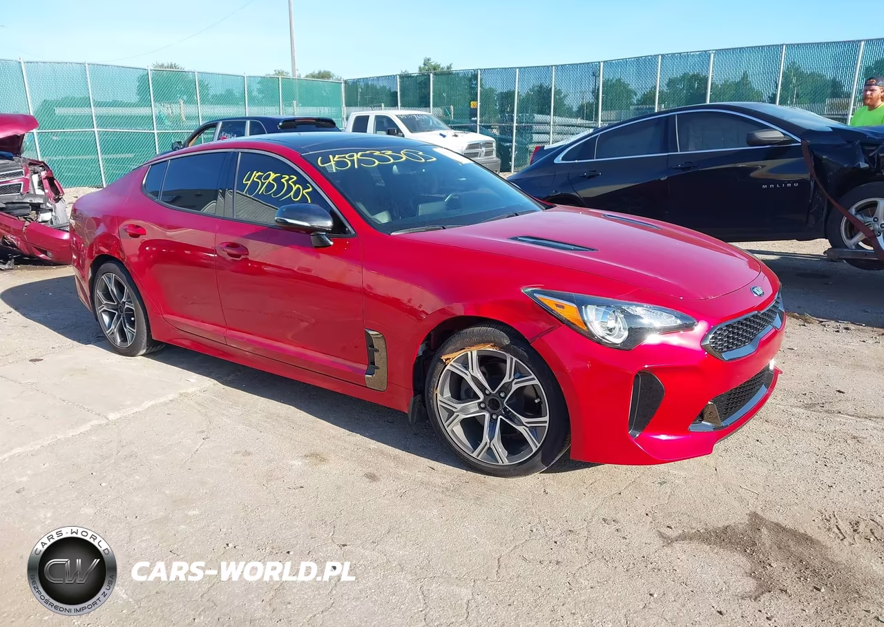 2021 Kia Stinger Gt-Line VIN:KNAE15LA9M6091970 - 1