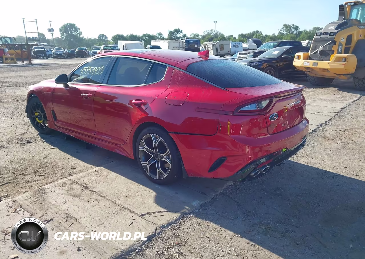 2021 Kia Stinger Gt-Line VIN:KNAE15LA9M6091970 - 3