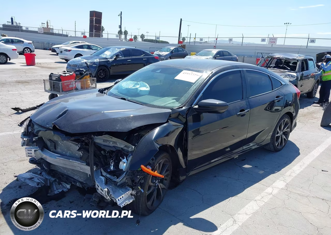 2019 Honda Civic Sport VIN:2HGFC2F82KH541125 - 2