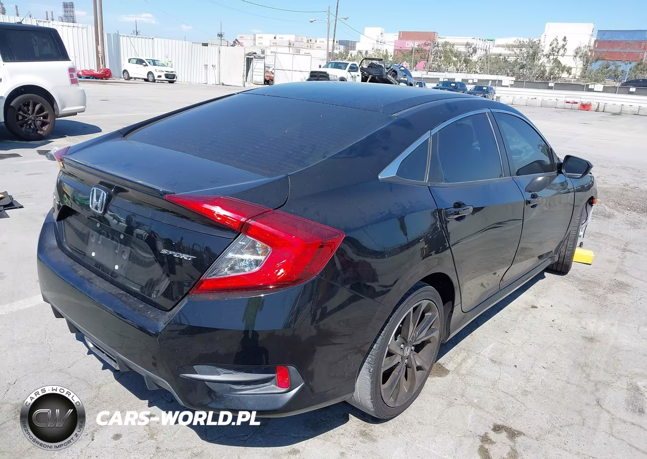 2019 Honda Civic Sport VIN:2HGFC2F82KH541125 - 4
