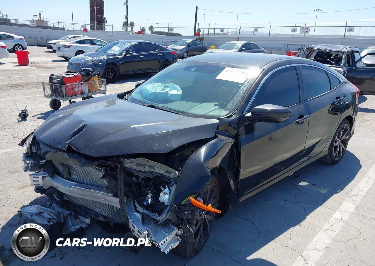 2019 Honda Civic Sport VIN:2HGFC2F82KH541125 - 6