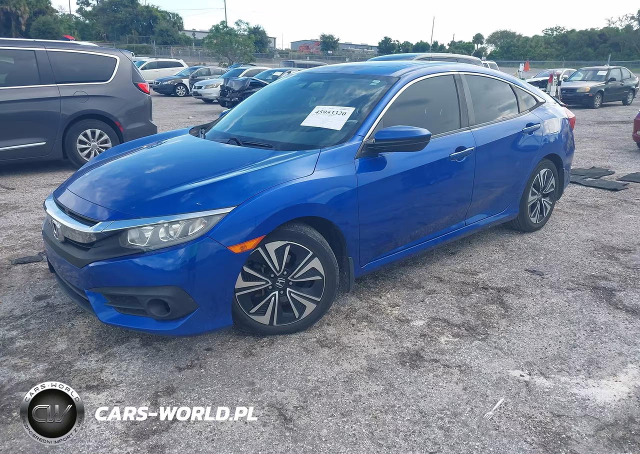 2018 Honda Civic Ex-T VIN:JHMFC1F3XJX020708 - 2