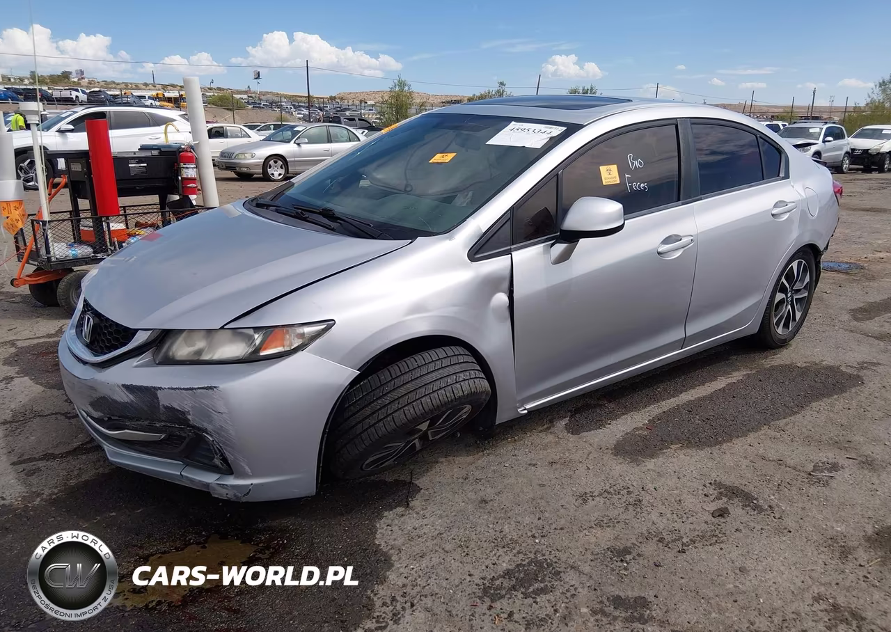 2013 Honda Civic Ex VIN:19XFB2F86DE070788 - 2