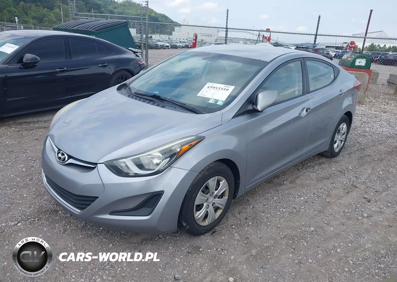 2016 Hyundai Elantra Se VIN:5NPDH4AEXGH690624 - 2