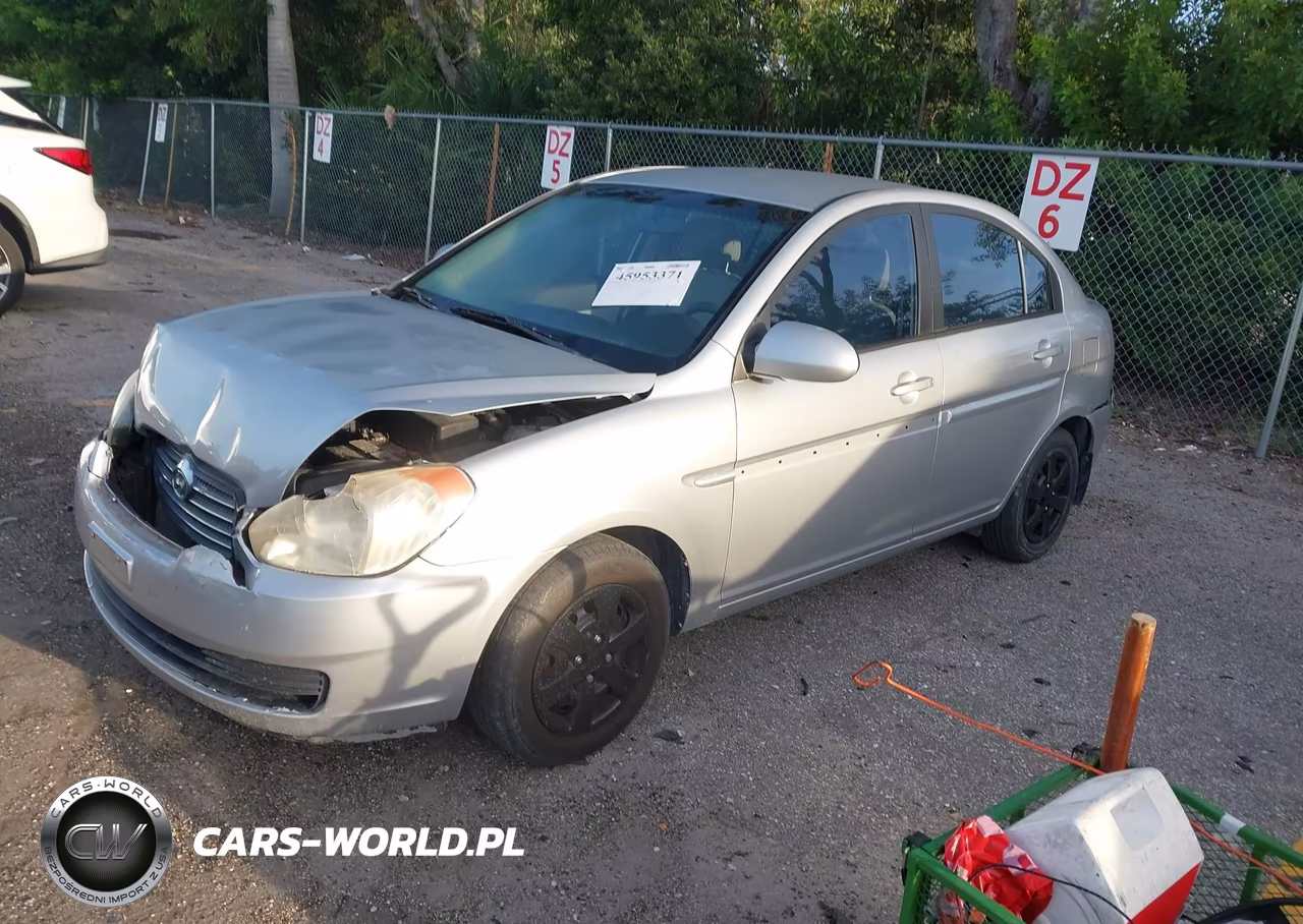 2008 Hyundai Accent Gls VIN:KMHCN46C78U217701 - 2