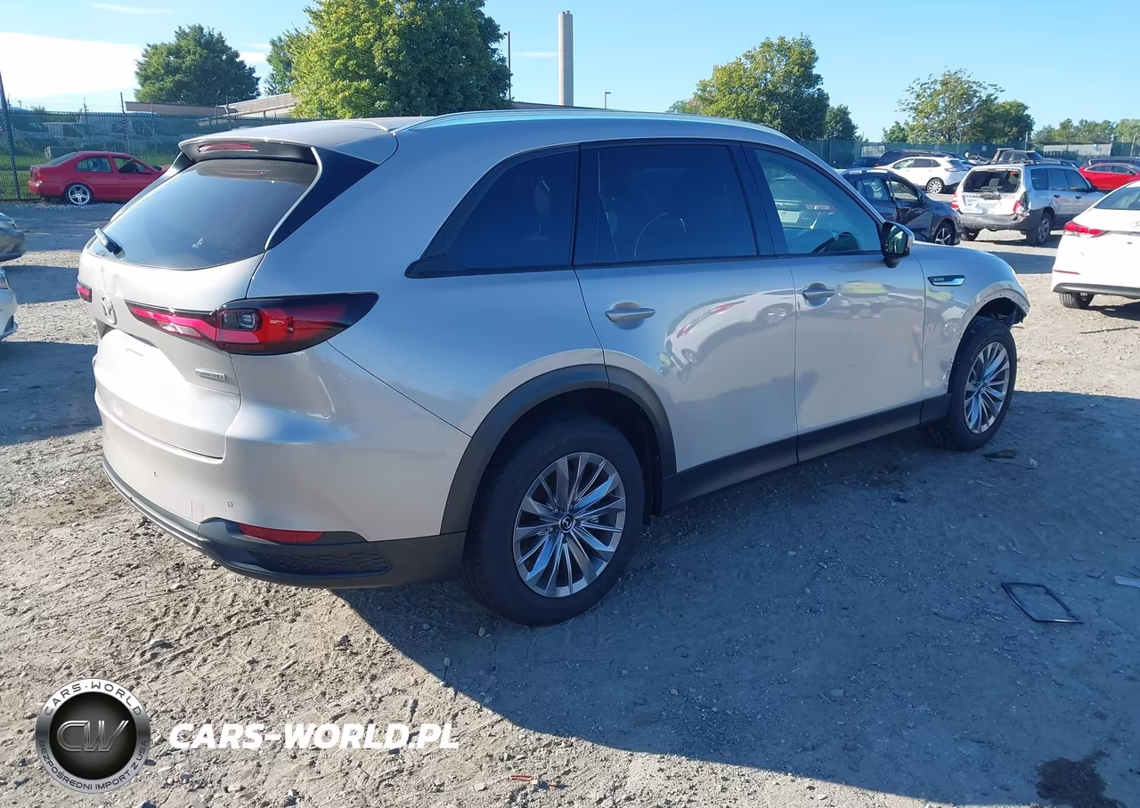 2025 Mazda Cx-90 3.3 Turbo Preferred Package VIN:JM3KKBHD0S1201472 - 4