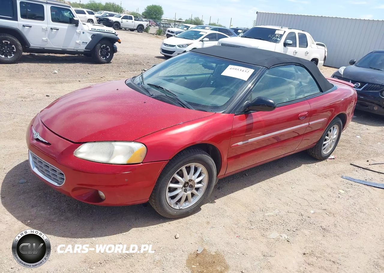 2002 Chrysler Sebring Lxi VIN:1C3EL55RX2N284216 - 2