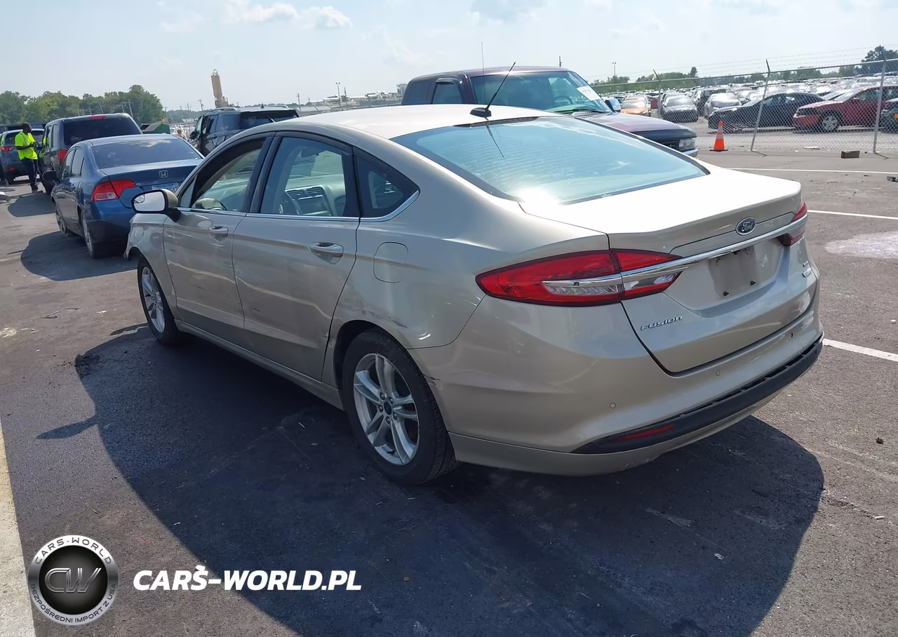 2018 Ford Fusion Se VIN:3FA6P0HD1JR131006 - 3