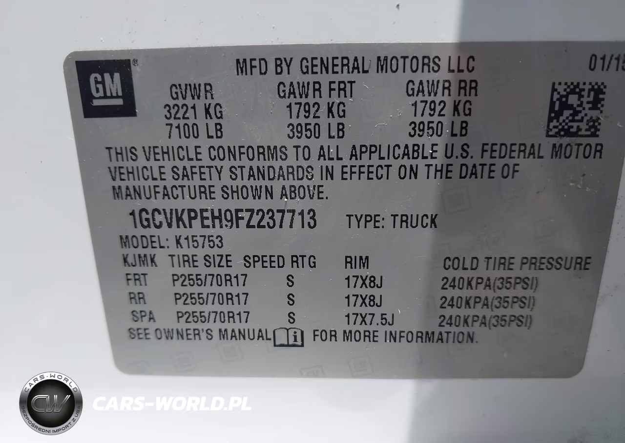 2015 Chevrolet Silverado 1500 Ls VIN:1GCVKPEH9FZ237713 - 9