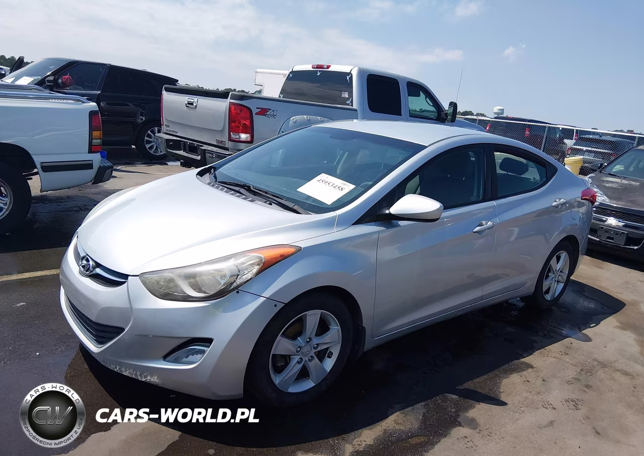 2013 Hyundai Elantra Gls VIN:5NPDH4AE4DH251334 - 2