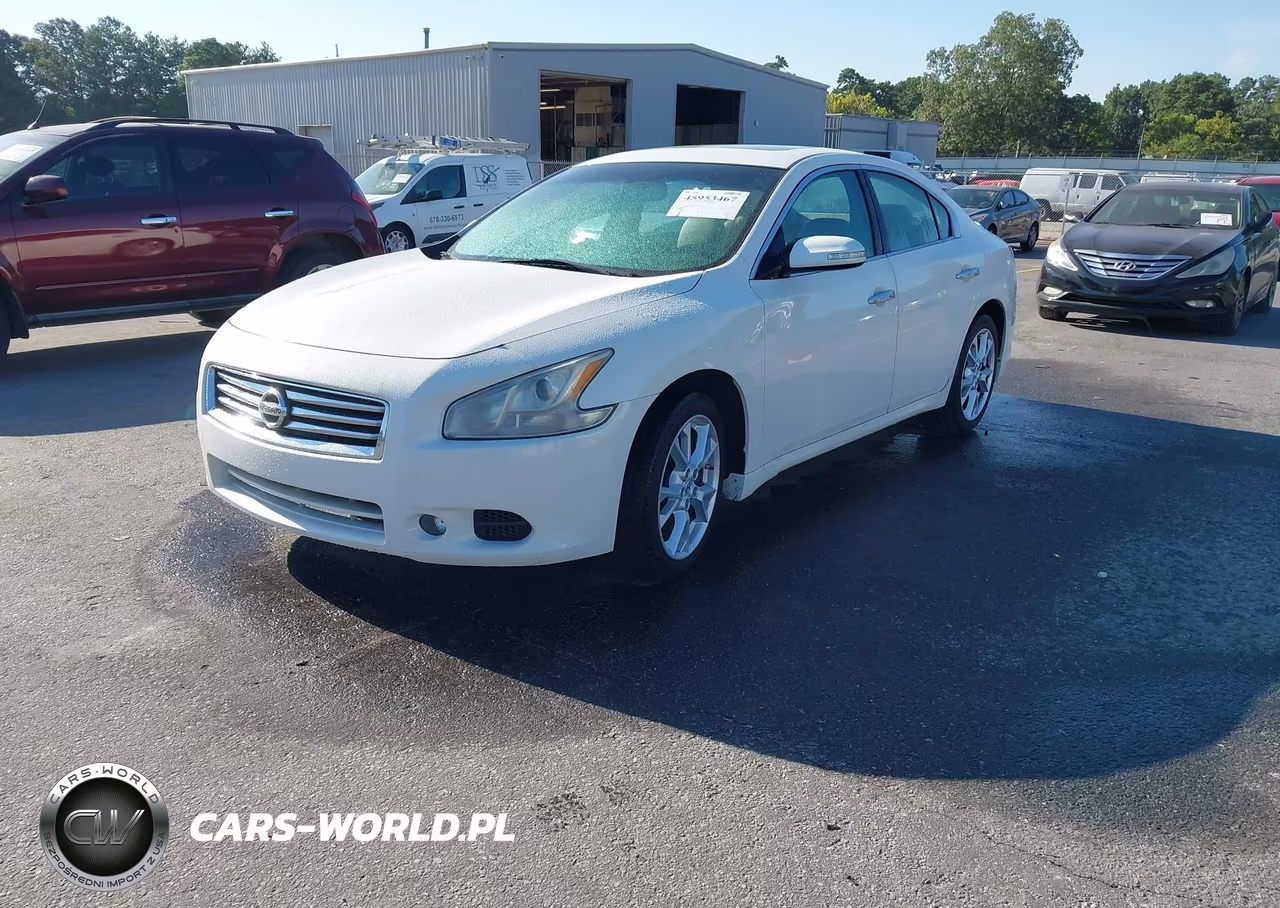 2012 Nissan Maxima 3.5 Sv VIN:1N4AA5AP0CC852853 - 2