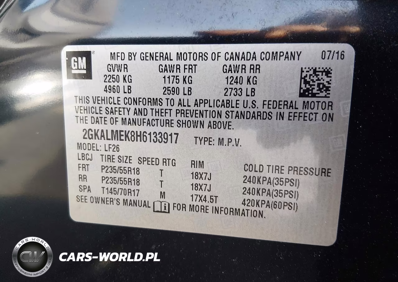 2017 GMC Terrain Sle-1 VIN:2GKALMEK8H6133917 - 9