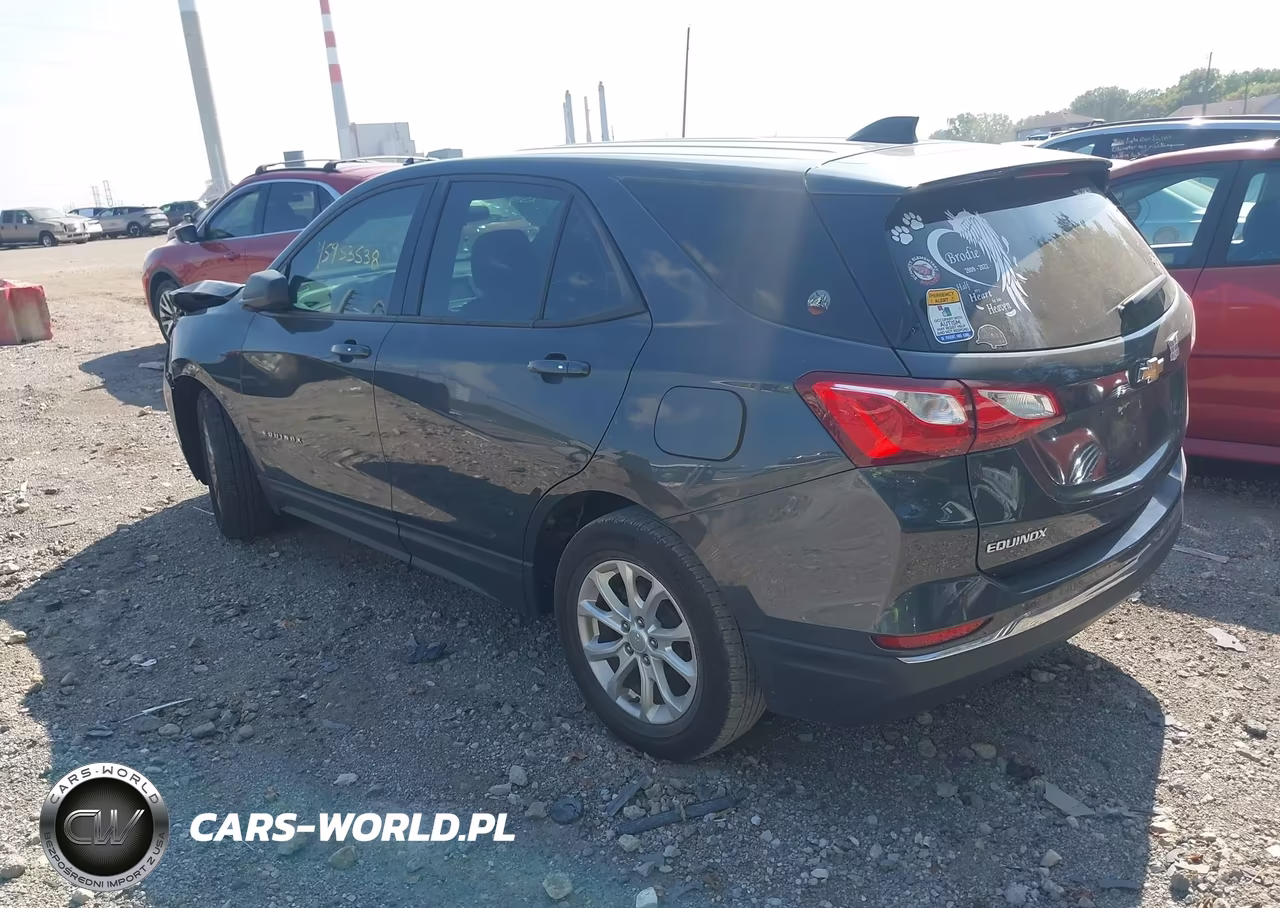 2018 Chevrolet Equinox Ls VIN:2GNAXHEV7J6238821 - 3