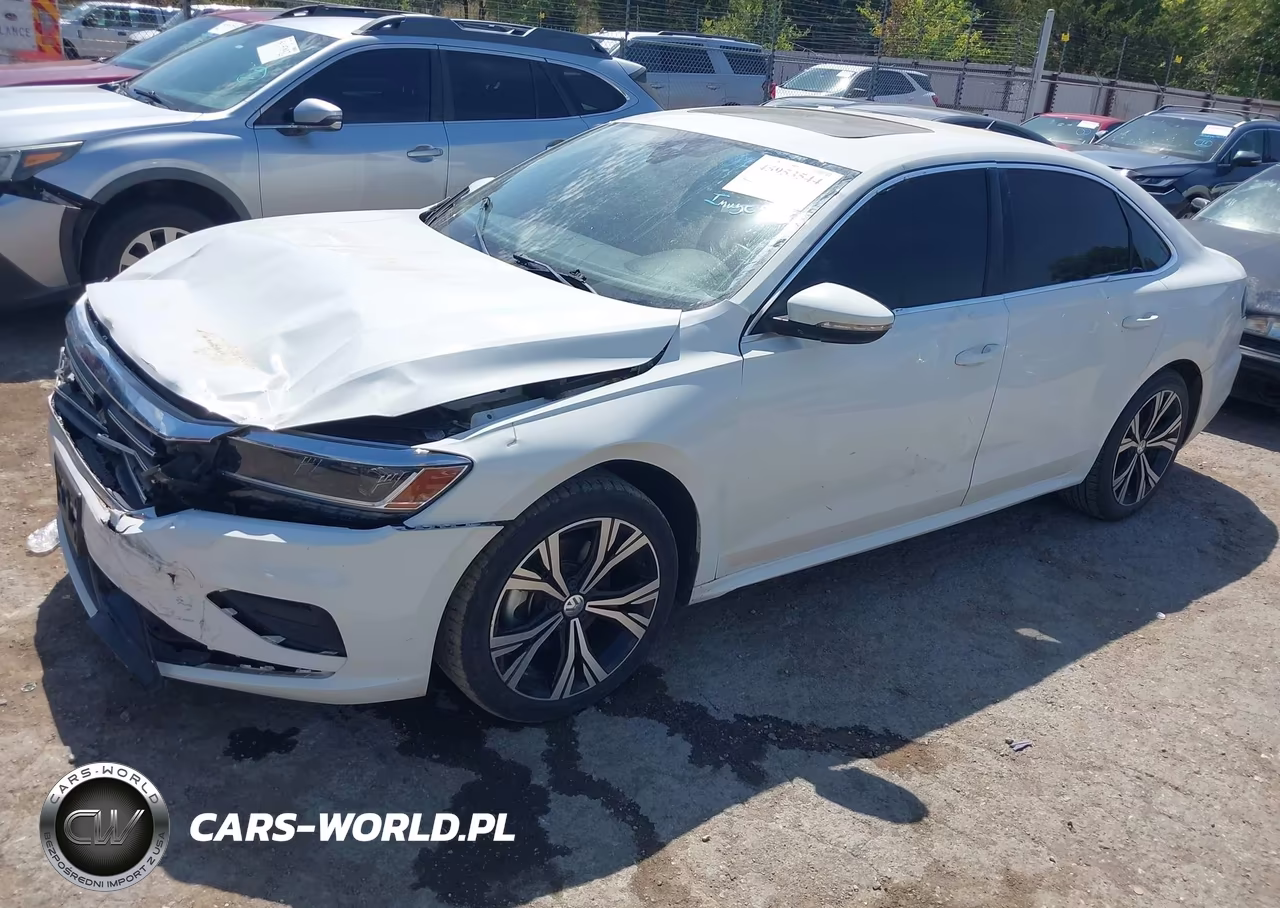 2021 Volkswagen Passat 2.0T Se VIN:1VWSA7A33MC004116 - 2