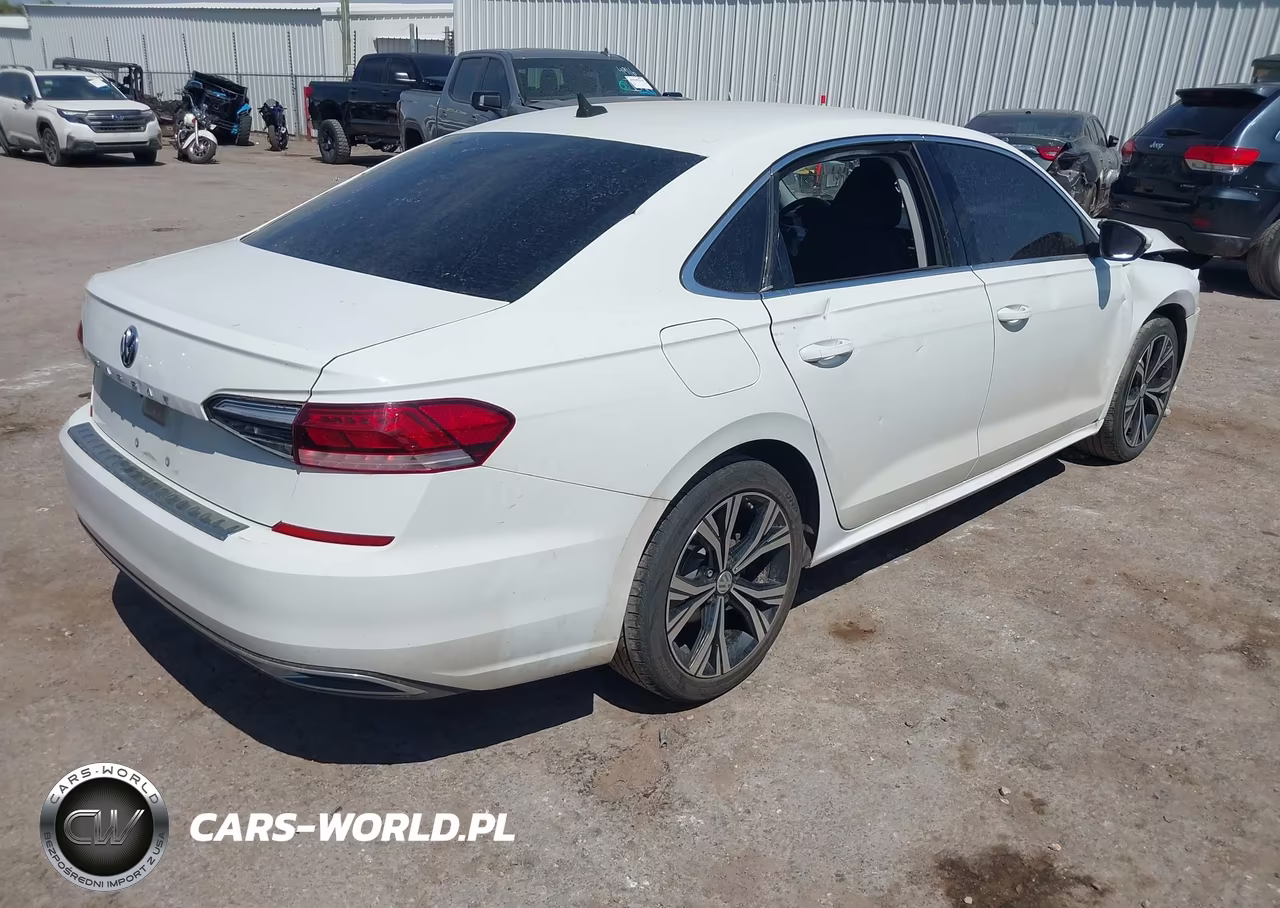 2021 Volkswagen Passat 2.0T Se VIN:1VWSA7A33MC004116 - 4