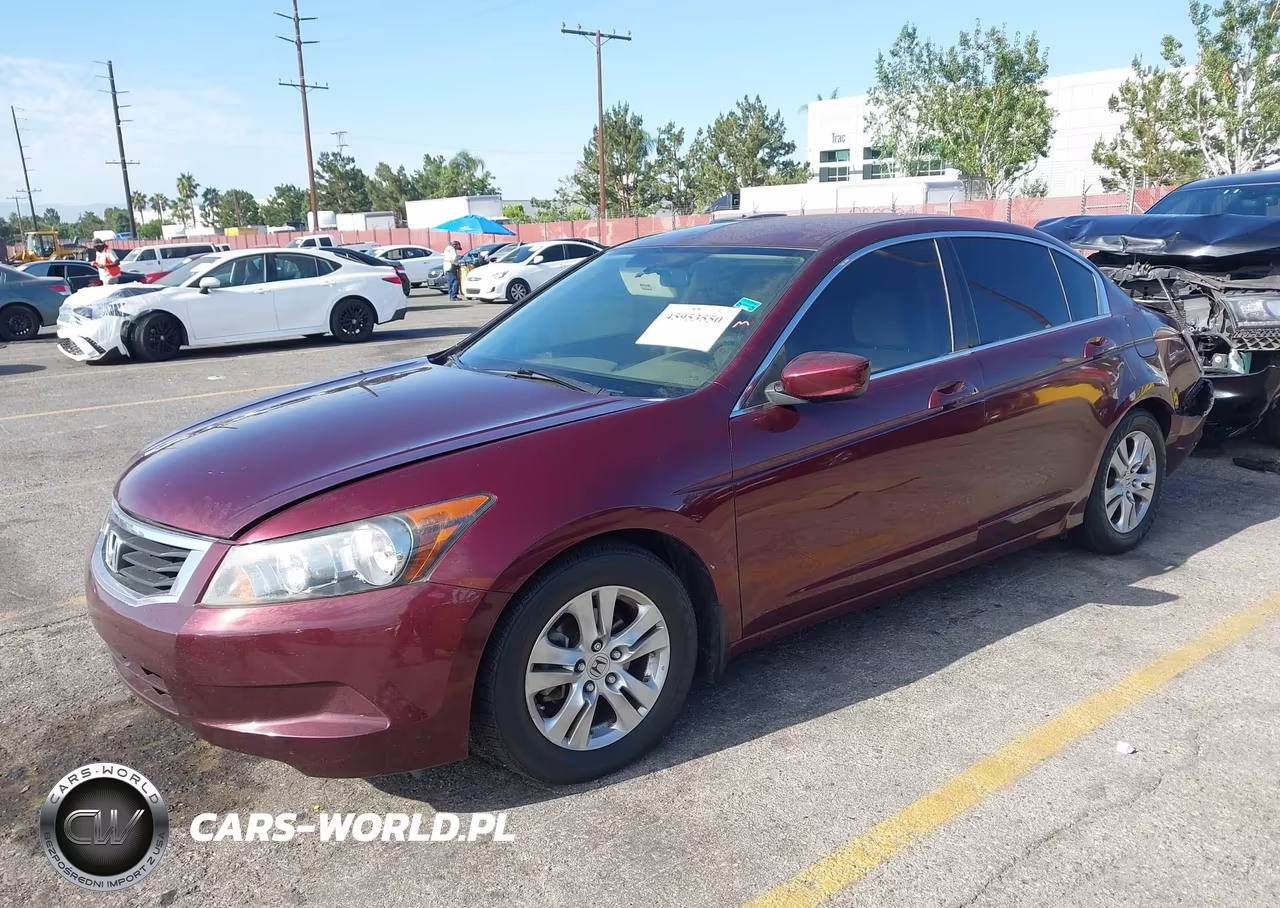 2010 Honda Accord 2.4 Lx-P VIN:1HGCP2F48AA146836 - 2
