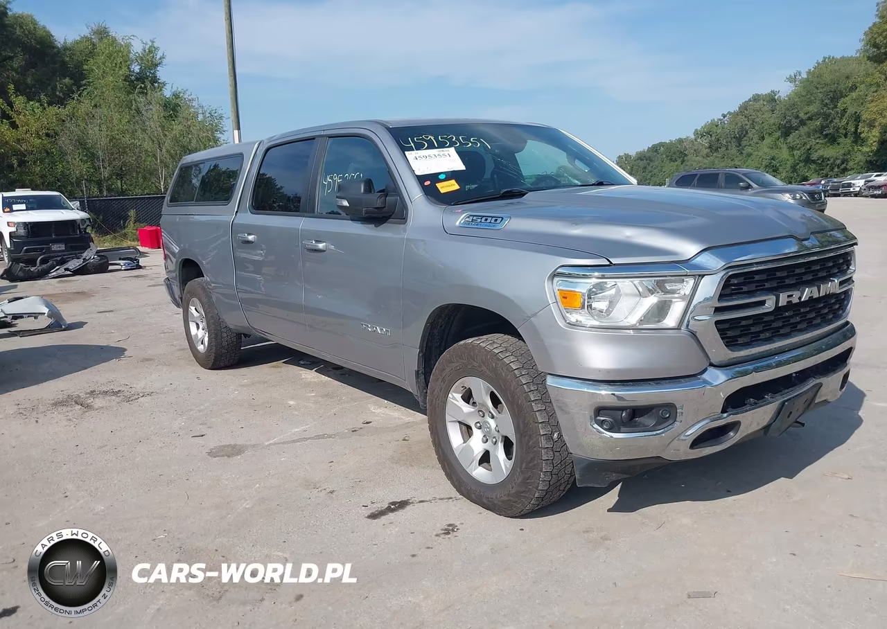 2022 Ram 1500 Big Horn 4X4 6'4 Box VIN:1C6SRFMT7NN426078 - 1