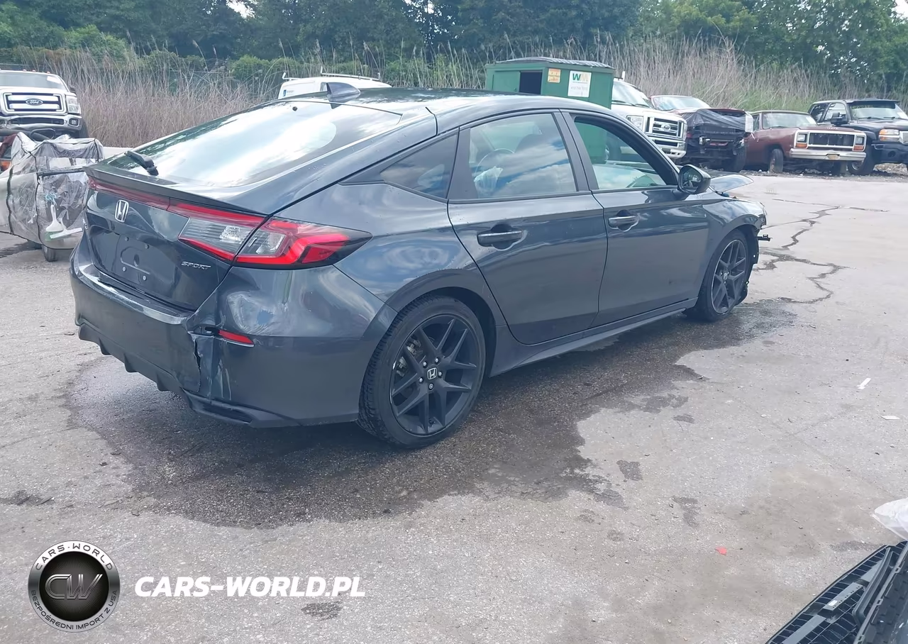 2025 Honda Civic Sedan Sport VIN:19XFL2H83SE028893 - 4