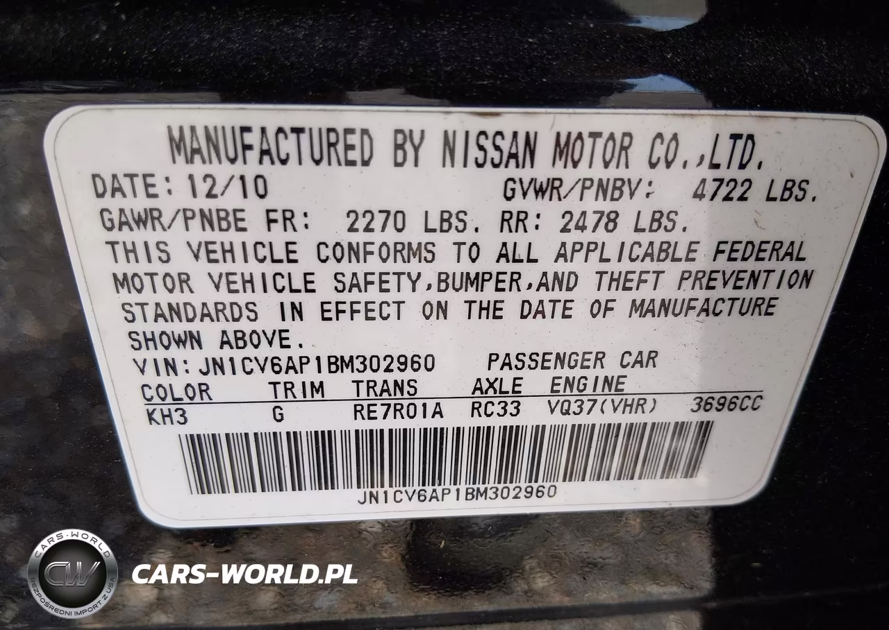 2011 Infiniti G37 Journey VIN:JN1CV6AP1BM302960 - 9