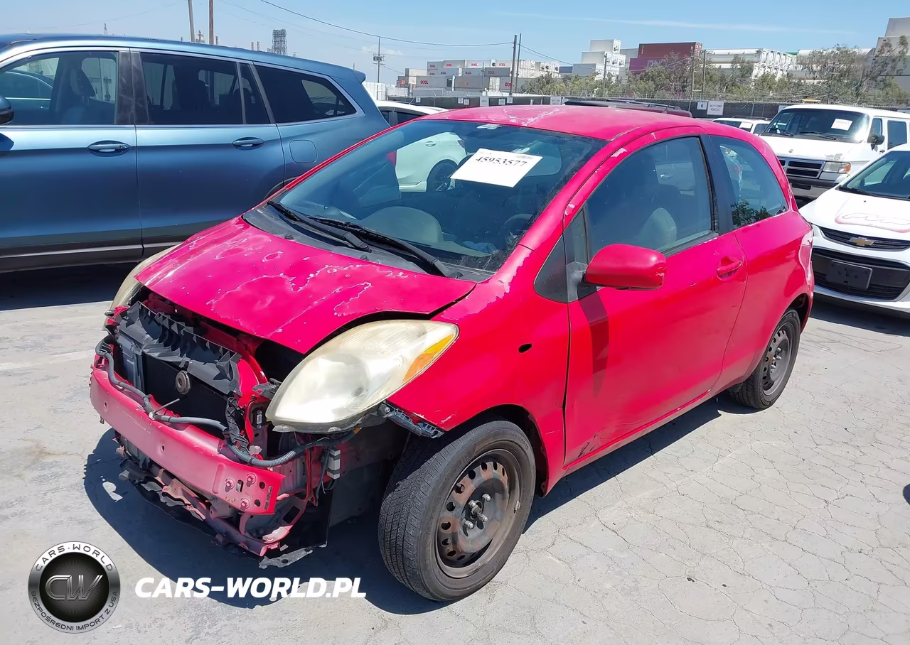 2007 Toyota Yaris VIN:JTDJT923075137217 - 2