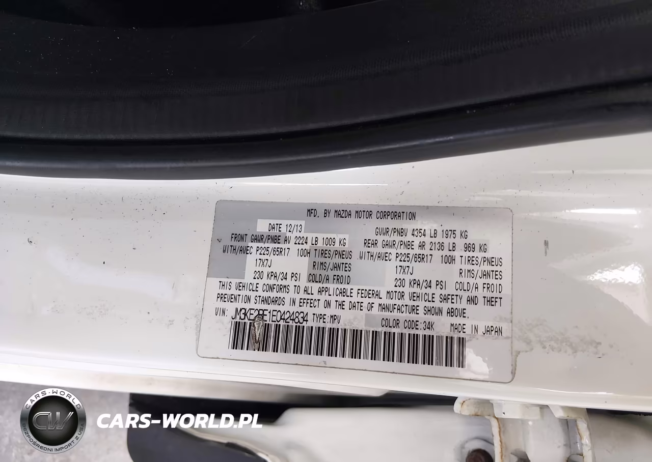 2014 Mazda Cx-5 Sport VIN:JM3KE2BE1E0424834 - 9