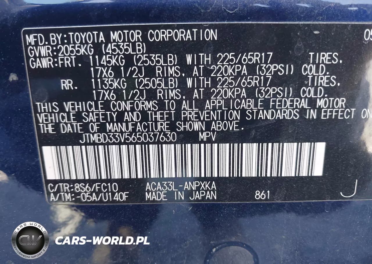 2006 Toyota Rav4 VIN:JTMBD33V565037630 - 9