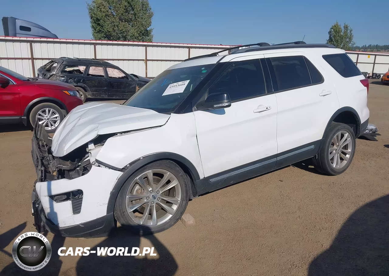 2018 Ford Explorer Xlt VIN:1FM5K8D80JGB90837 - 2