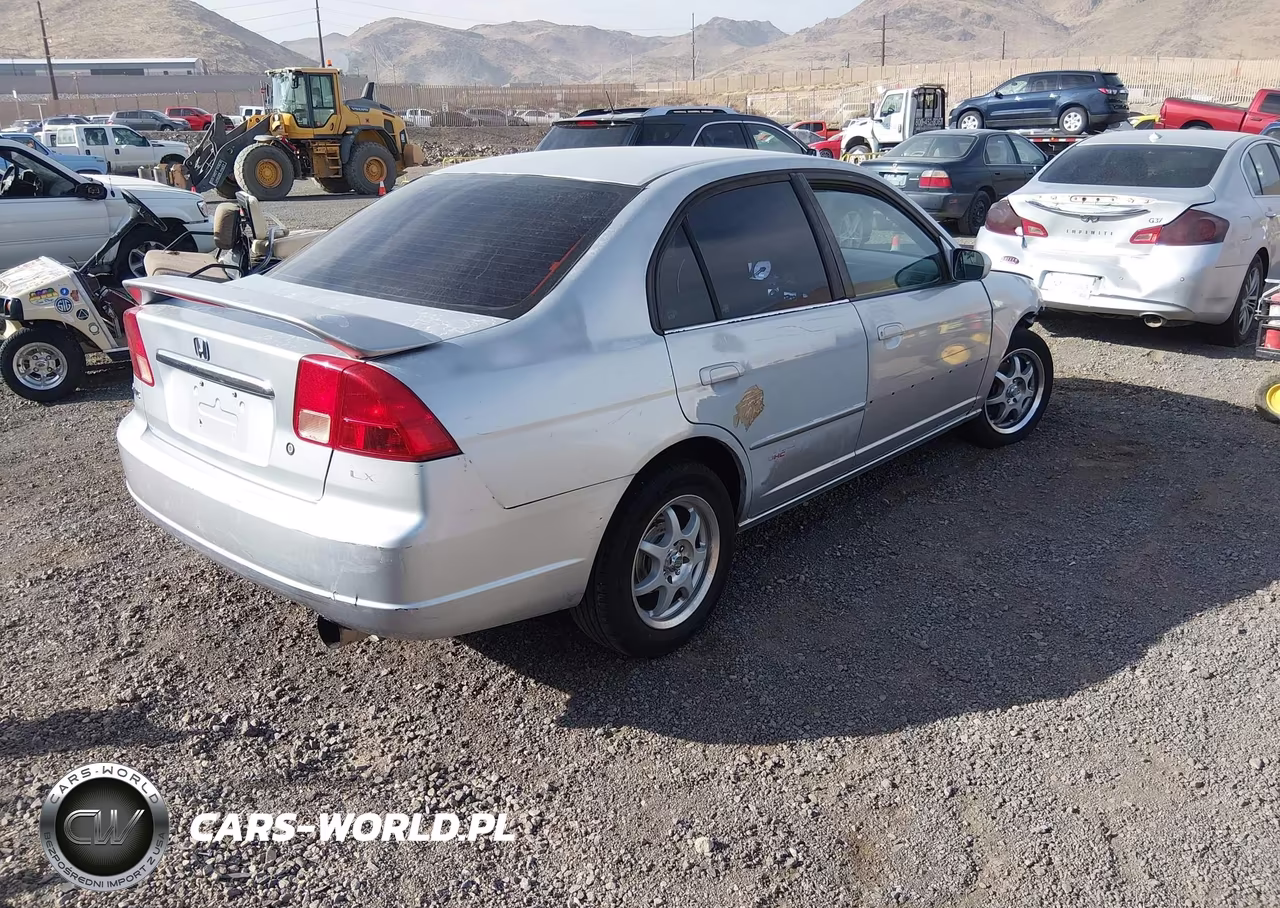 2002 Honda Civic Lx VIN:2HGES15532H612736 - 4