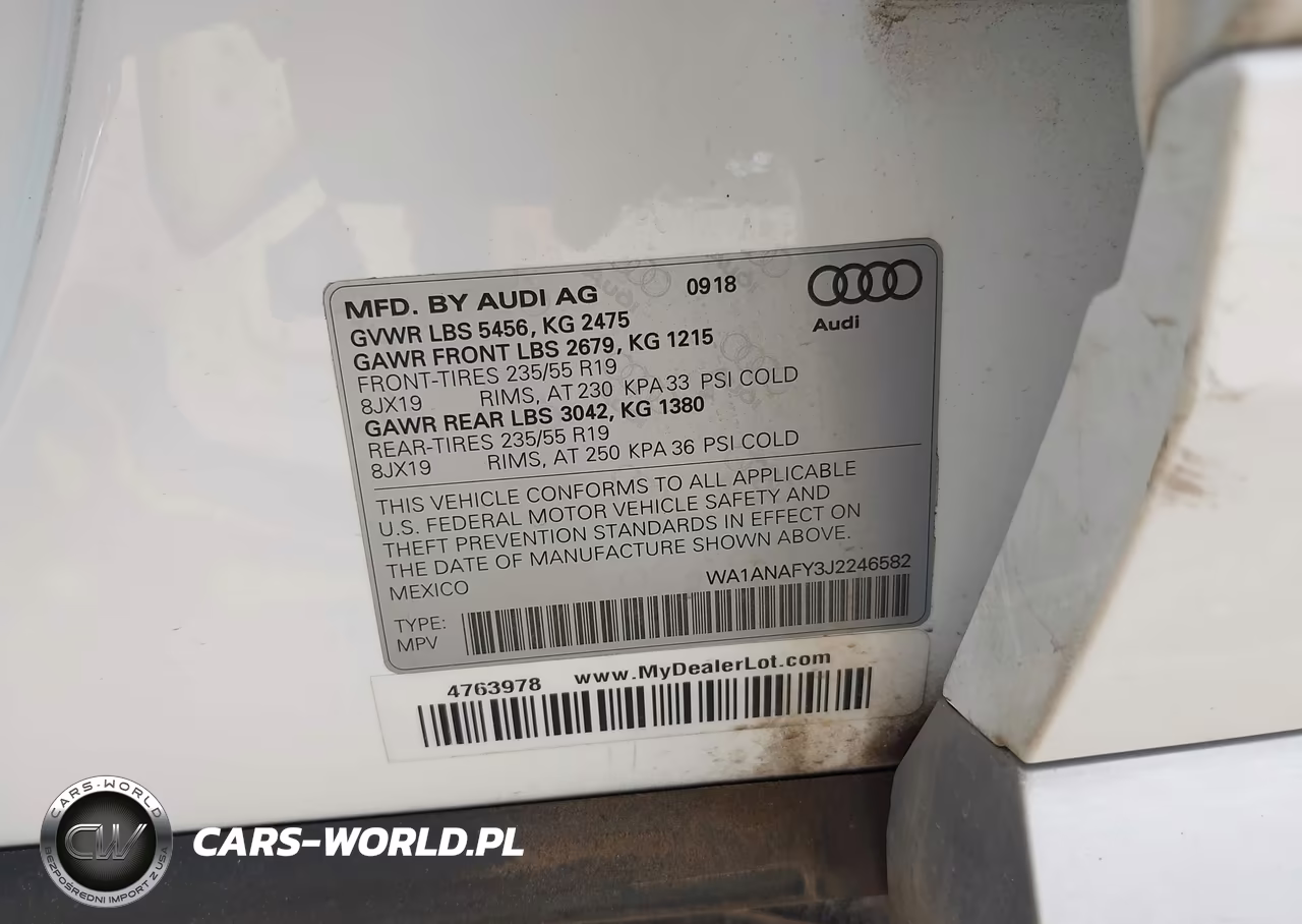 2018 Audi Q5 2.0T Premium-2.0T Tech Premium VIN:WA1ANAFY3J2246582 - 9