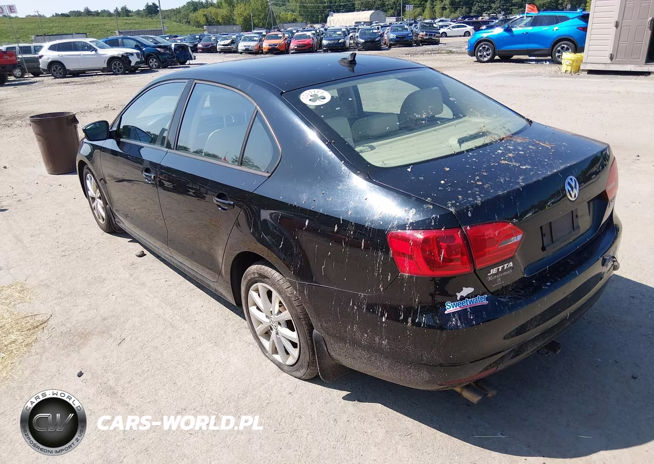 2012 Volkswagen Jetta 2.5L Se VIN:3VWDP7AJ9CM312927 - 3